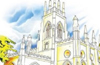 Pavoor border church where worship/prayers are in Tulu
